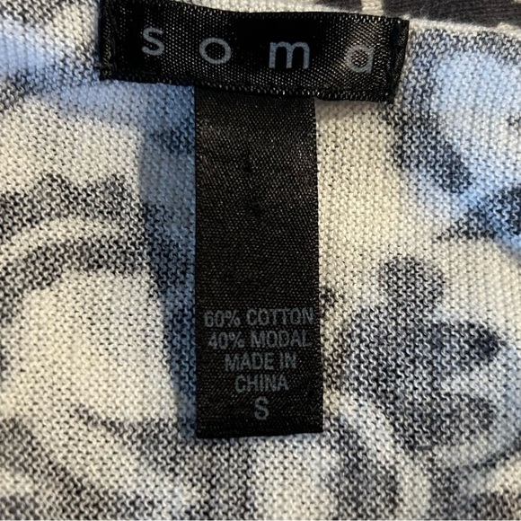 SOMA Lounge Coordinates Convertible Wrap Tie Waist Coverup - Picture 7 of 7